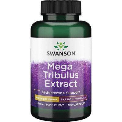 SWANSON MEGA TRIBULUS EKSTRAKTAS 2000, 120 kapsulių