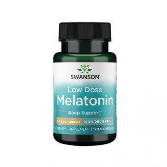 SWANSON MELATONINAS, 120 kapsulių