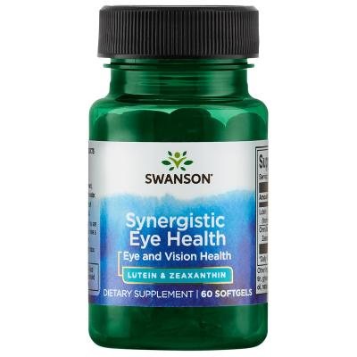 SWANSON NATŪRALUS LIUTEINAS 20MG & ZEAKSANTINAS 2MG, N60