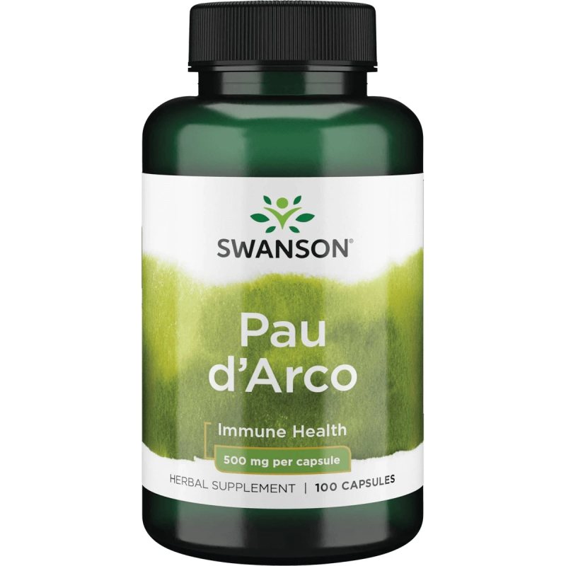 SWANSON, PAU D'ARCO 500MG kaps., N100