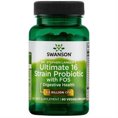SWANSON, Probiotikai-16, 60 kapsulių