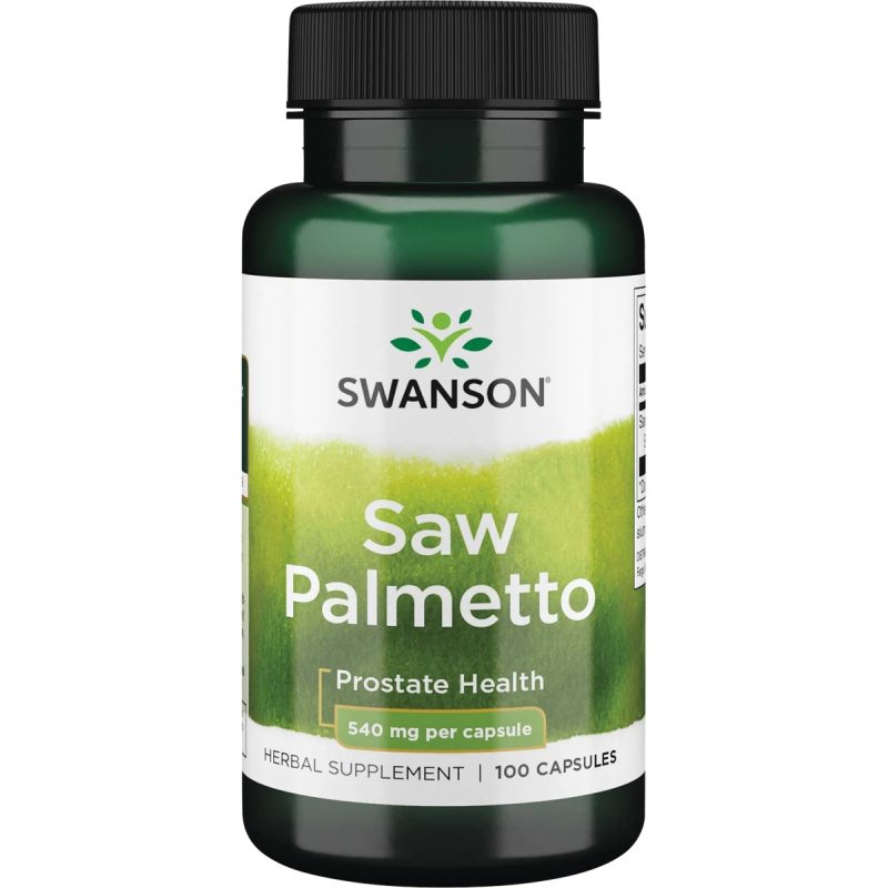 SWANSON, Saw Palmetto (Gulsčioji Serenoja) 540MG kaps., N100