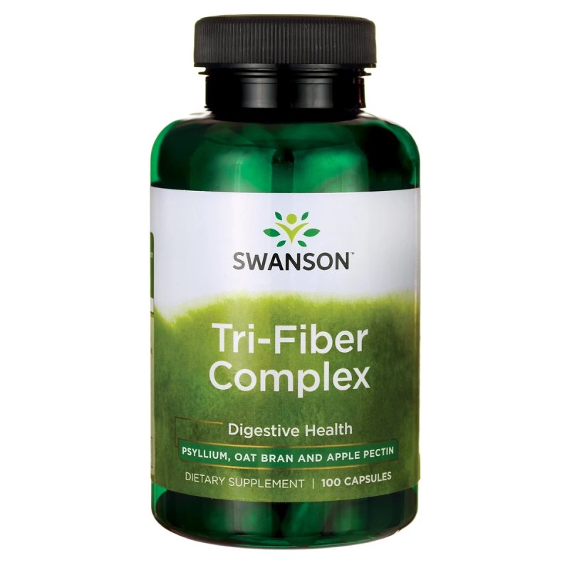 SWANSON, Tri-Fiber maistinės skaidulos kaps., N100