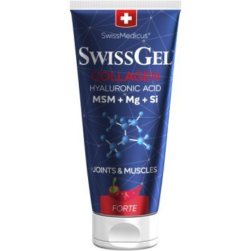 SWISSMEDICUS su jūriniu kolagenu Šildantis gelis, 200 ml