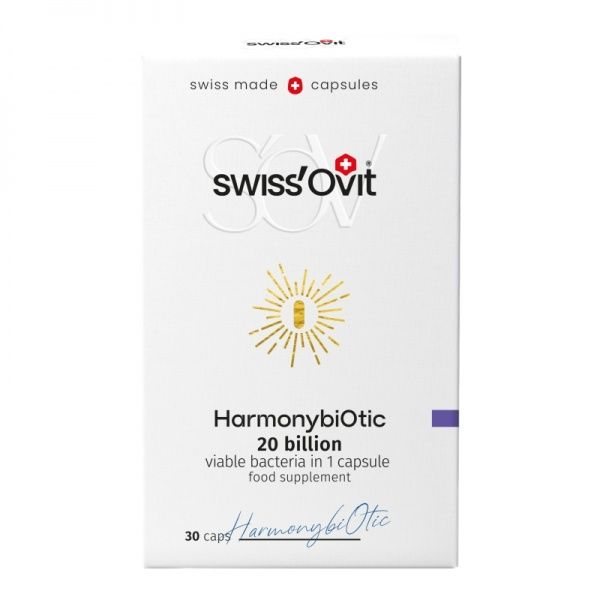SWISSOVIT maisto papildas HARMONYBIOTIC, 30 kaps.