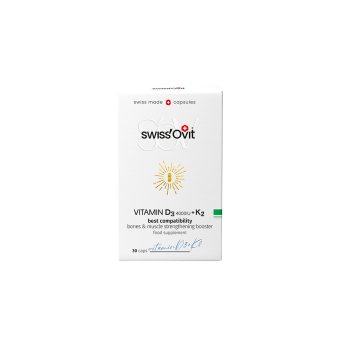 SWISSOVIT vitaminas D3 4000IU + K2, 30 vnt