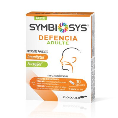 SYMBIOSYS DEFENCIA ADULTE, 30 kapsulių