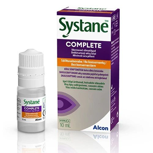 SYSTANE Complete drėkinamieji akių lašai, 10 ml, 10 ml