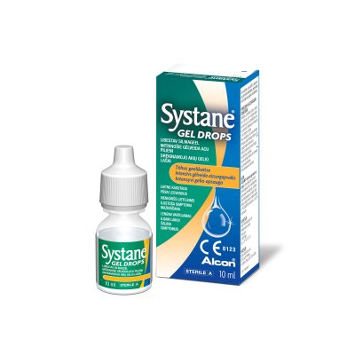 SYSTANE Gel Drops drėkinamojo akių gelio lašai, 10 ml