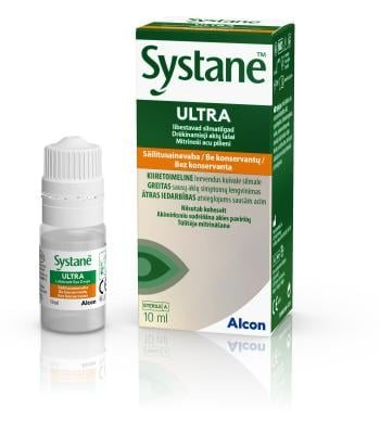 SYSTANE ULTRA MDPF akių lašai, 10 ml