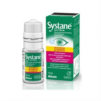 SYSTANE Ultra MDPF drėkinantys akių lašai N1, 10 ml