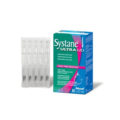 SYSTANE ULTRA UD drėkinamieji akių lašai, N30, 0.7 ml