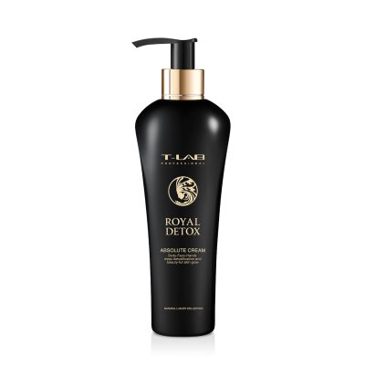T-LAB Professional detoksikuojantis kūno ir rankų kremas ROYAL DETOX ABSOLUTE CREAM, 300 ml