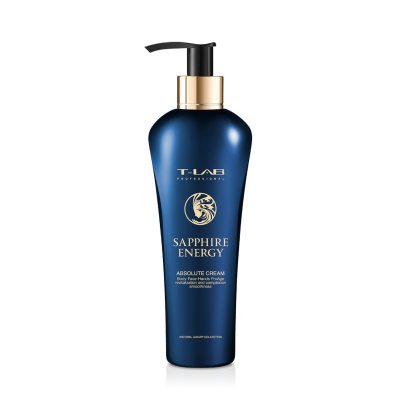 T-LAB Professional gaivinamasis kūno ir rankų kremas SAPPHIRE ENERGY ABSOLUTE CREAM, 300 ml