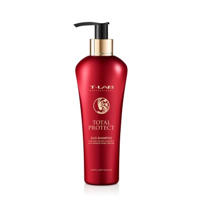 T-LAB Professional garbanotų ir sunkiai suvaldomų plaukų šampūnas ORGANIC SHAPE DUO SHAMPOO, 300 ml