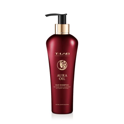 T-LAB Professional glotninantis šampūnas AURA OIL DUO SHAMPOO, 300 ml