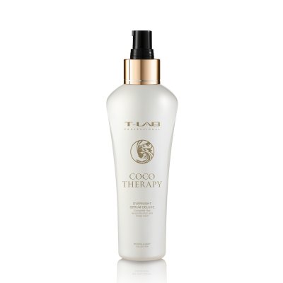 T-LAB PROFESSIONAL naktinis serumas sausiems ir pažeistiems plaukams COCO THERAPY, 150 ml