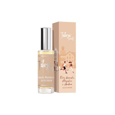 TABOGA SCENTS kvepalai FIORI BIANCHI, MUSCHIO E AMBRA, 10 ml