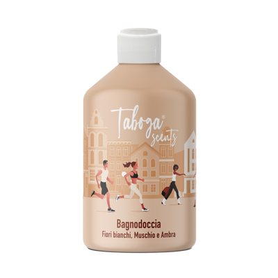 TABOGA SCENTS vonios ir dušo želė FIORI BIANCHI, MUSCHIO E AMBRA, 500 ml