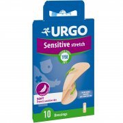 Tamprus pleistras URGO SENSITIVE STRETCH, 10 vnt., 2.0 x 7.2 cm