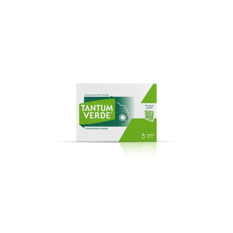 TANTUM VERDE 3mg kiet. past. N20 (pak.)