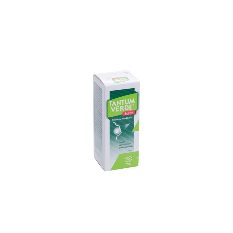 TANTUM VERDE FORTE BURNOS GLEIV. PURŠK. 3MG/ML, 15 ml