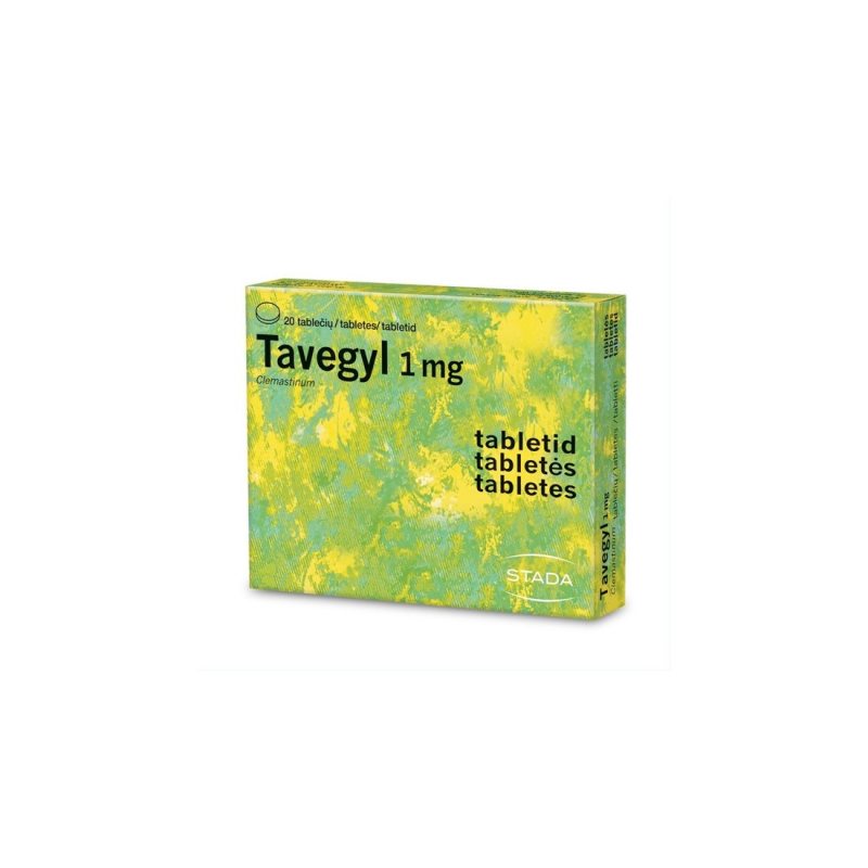 TAVEGYL 1mg tab. N20