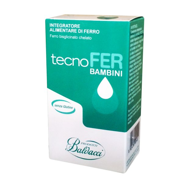 TECNOFER maisto papildas vaikams BAMBINI, 30 ml