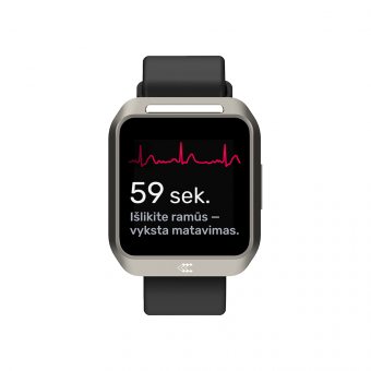TELTOHEART ŠIRDIES VEIKLOS STEBĖJIMO APYRANKĖ, S dydis, 1 vnt