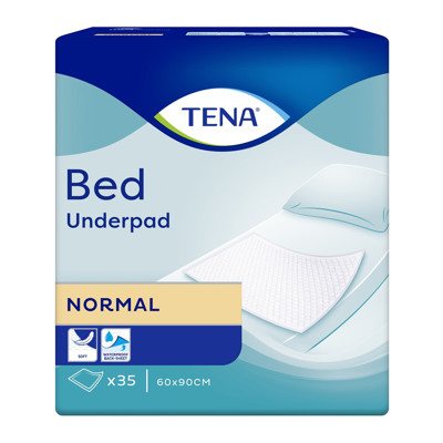 TENA BED NORMAL, paklotai, 35 vnt., 60 x 90 cm