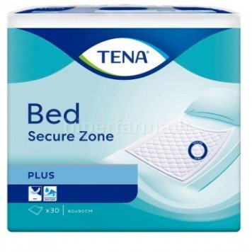 TENA BED Plus Secure Zone x 90 cm vienkartiniai paklotai N30, 60 cm