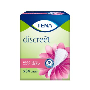 TENA Discreet Mini Magic 0,5 lašo moteriški įklotai N34