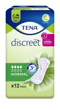 TENA Discreet Normal 4 lašai moteriški paketai N12