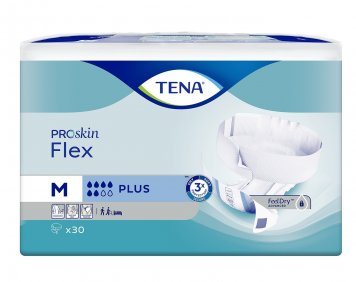 TENA Flex Plus M medium sauskelnės suaugusiems N30