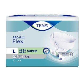 TENA Flex Super L large sauskelnės suaugusiems N30