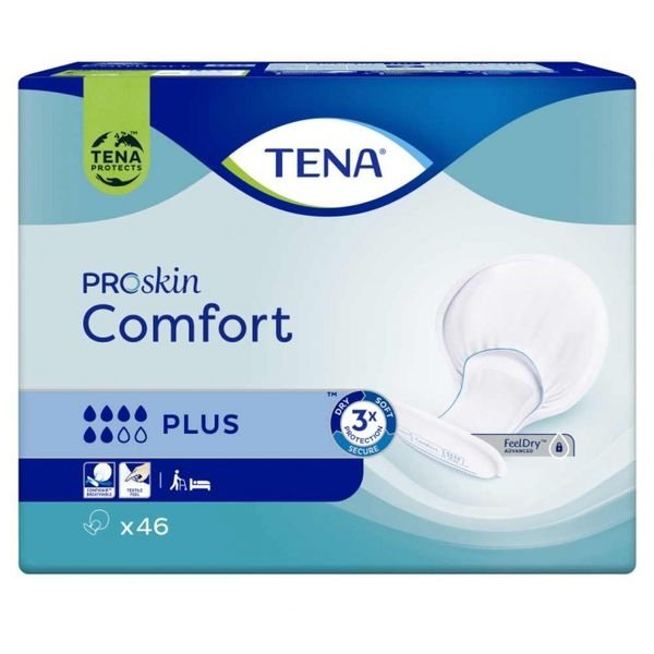 TENA įklotai COMFORT PLUS, 46 vnt