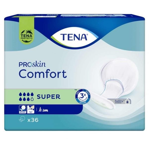 TENA įklotai COMFORT SUPER, 36 vnt