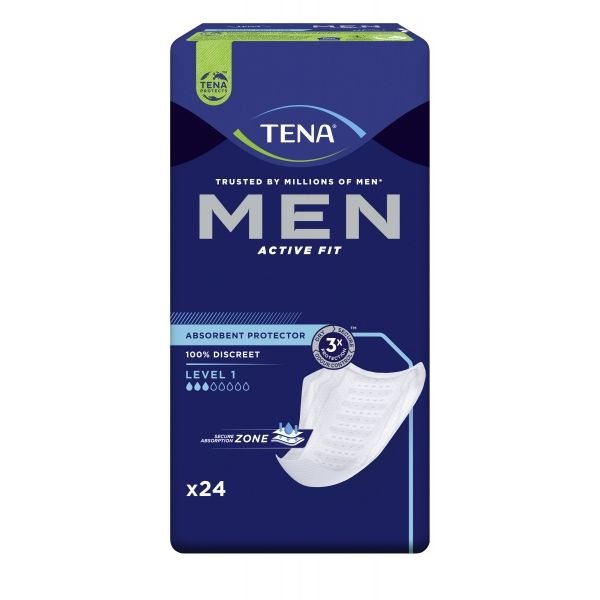 TENA įklotai MEN LEVEL 1, 24 vnt