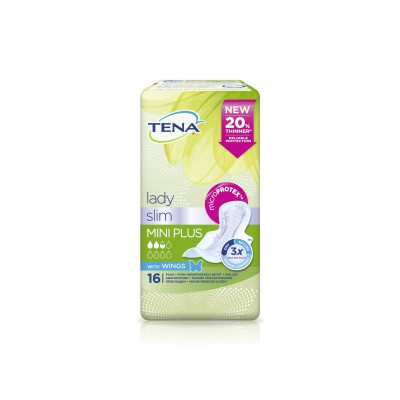 TENA Lady Slim Mini Plus Wings paketai N16