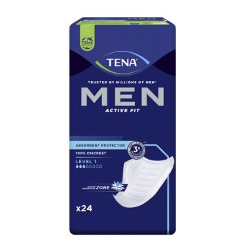 TENA Men Active fit Level 1 įklotai vyrams N24