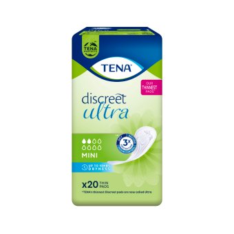 TENA paketai DISCREET MINI, 20 vnt