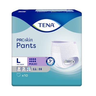 TENA Pants Maxi Sauskelnės-kelnaitės, L, 10 vnt