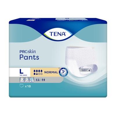 TENA Pants Normal Sauskelnės-kelnaitės, L, 18 vnt