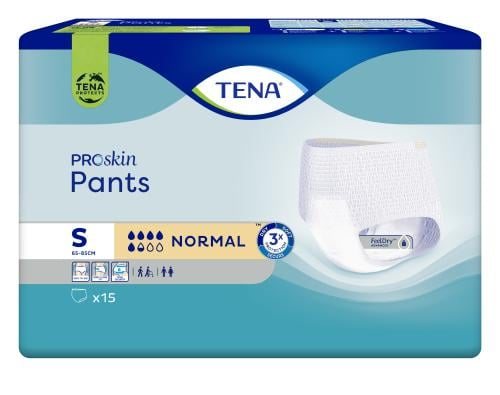 TENA Pants Normal Sauskelnės-kelnaitės, S, 15 vnt