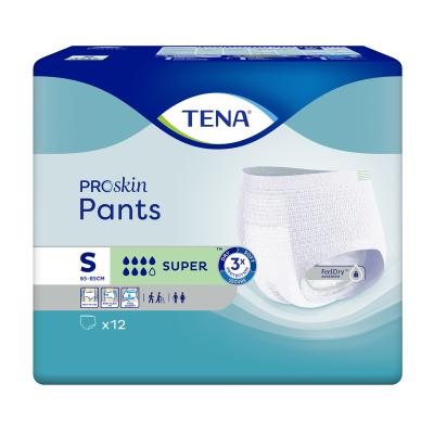 TENA Pants Super Sauskelnės-kelnaitės, S, 12 vnt
