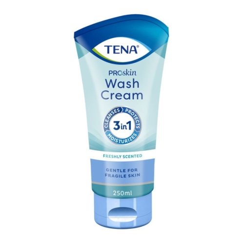TENA WASH CREAM, prausiamasis kremas, 250 ml