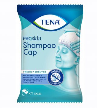 TENA Šampūno vienkartinė kepurė