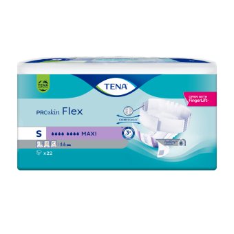 TENA sauskelnės FLEX MAXI, S, 22 vnt