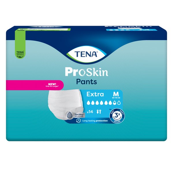 TENA sauskelnės-kelnaitės PANTS EXTRA, M, 14 vnt