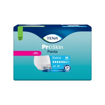 TENA sauskelnės kelnaitės PANTS EXTRA, M dydis, 14 vnt